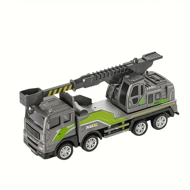 Heavy Duty Crane Trailer Rescue Vehicle Toy